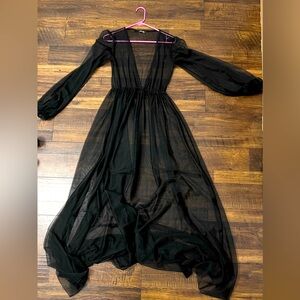 Sheer Maxi Dress